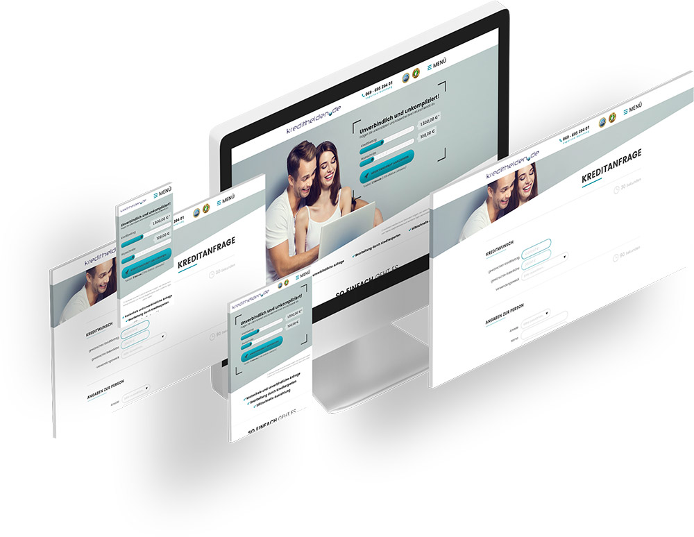 Referenzen Webdesign - Kredithelden