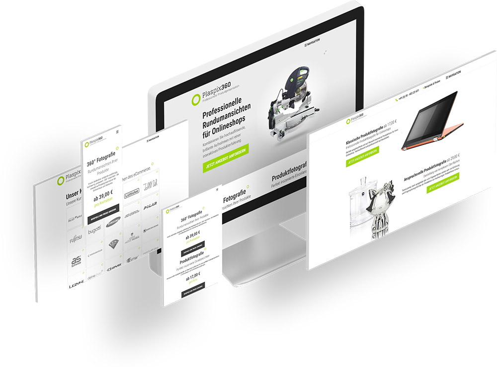 Referenzen Webdesign - Plaspix360