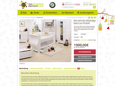Mon Petit Kinderzimmer Onlineshop
