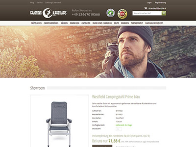 Camping Kaufhaus Onlineshop