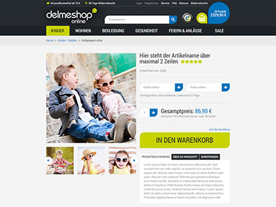 Delme Onlineshop