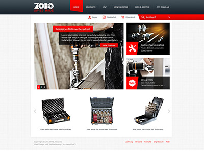 Zobo TTS-Tools Onlineshop